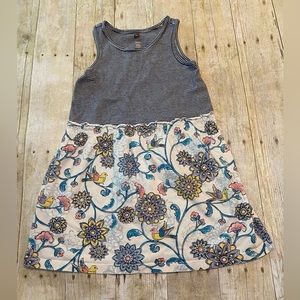 Tea Collection size 6 floral and stripes dress